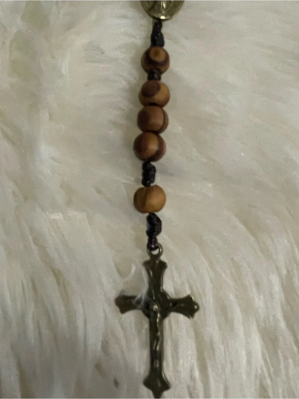 Handmade Wooden Our Lady Of Mt. Carmel Rosary| Catholic prayer beads|